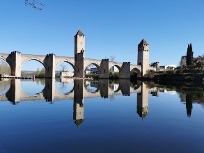 Re Cahors et son magnifique pont